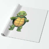 Cool Headless Turtle Halloween Costume _ Funny Laz Cadeaupapier (Uitgerold)