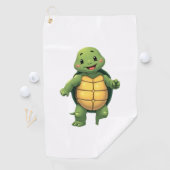 Cool Headless Turtle Halloween Kostuum _ Funny Laz Golfhanddoek (Insitu)