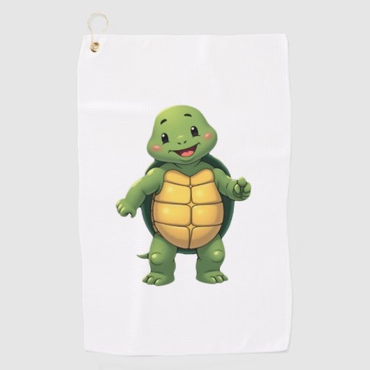 Cool Headless Turtle Halloween Kostuum _ Funny Laz Golfhanddoek (Voorkant)