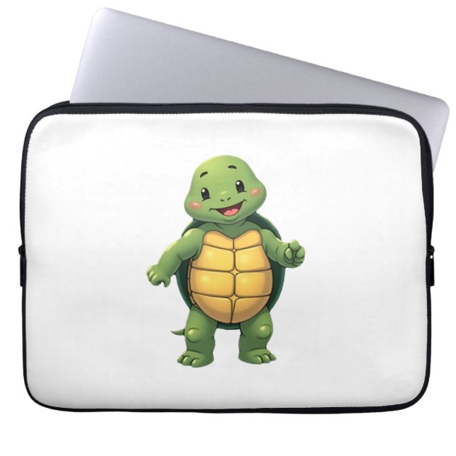 Cool Headless Turtle Halloween Kostuum _ Funny Laz Laptop Sleeve (Voorkant)