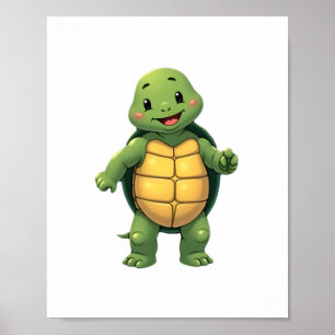 Cool Headless Turtle Halloween Kostuum _ Funny Laz Poster