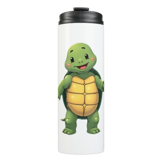 Cool Headless Turtle Halloween Kostuum _ Funny Laz Thermosbeker (Voorkant)