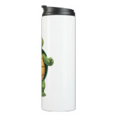 Cool Headless Turtle Halloween Kostuum _ Funny Laz Thermosbeker (Geroteerd rechts)