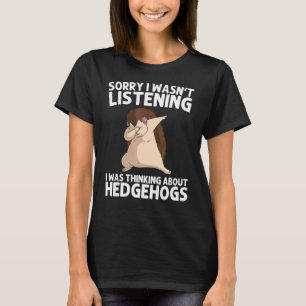 Cool hedgel voor mannen Vrouwen die zich in de mal T-shirt