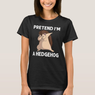 Cool hedgel voor mannen Vrouwen die zich in de mal T-shirt