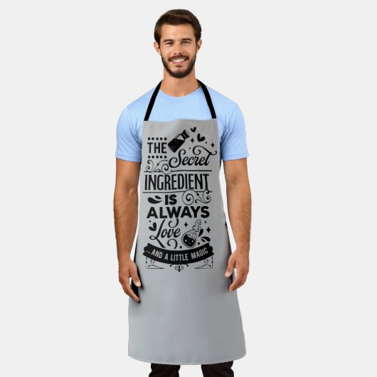 cool heks keukengeheim ingrediënt schort (Gedragen)