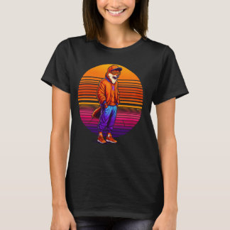 Cool hele moderne stedelijke stijl zonsondergang R T-shirt