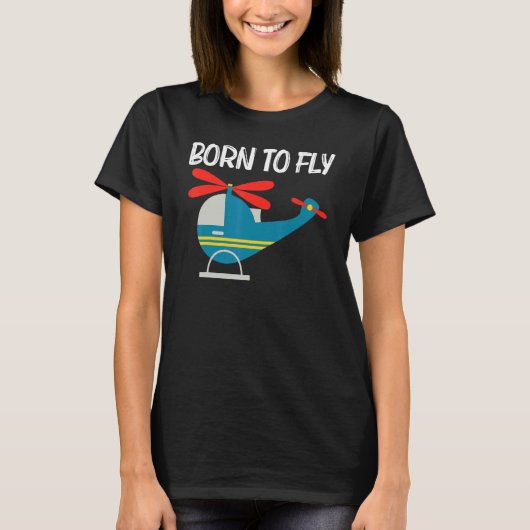 Cool Helicopter For Men Women Aircraft Aviation Pi T-shirt (Voorkant)