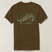 Cool Hellbender Salamander Graphic T-shirt (Design voorkant)