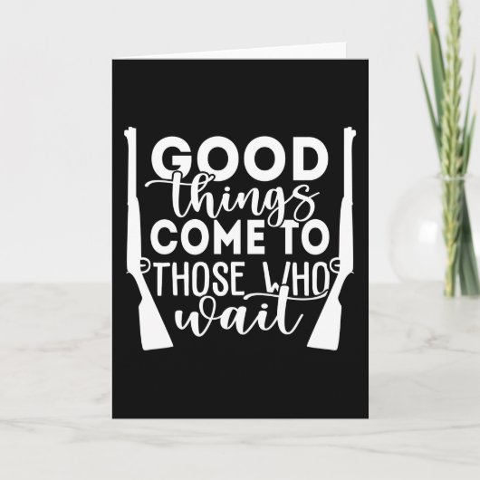 Cool heren novelty T-shirt jagen Kaart (Voorkant)