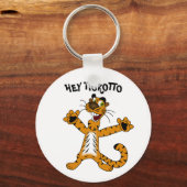 Cool HEY TIGROTTO Boy Birthday Sleutelhanger (Voorkant)
