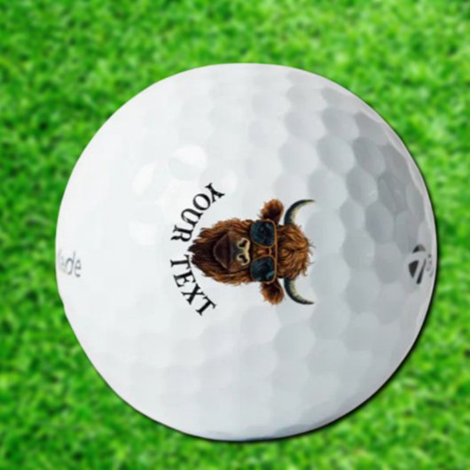Cool HIGHLANDER-ontwerp aanpassen Golfballen