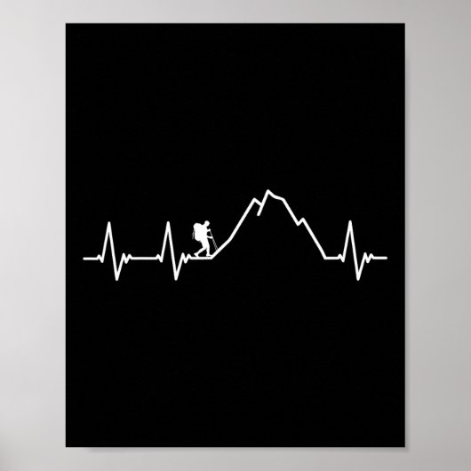Cool Hiking Design For Men Women Hiking Lover Moun Poster (Voorkant)