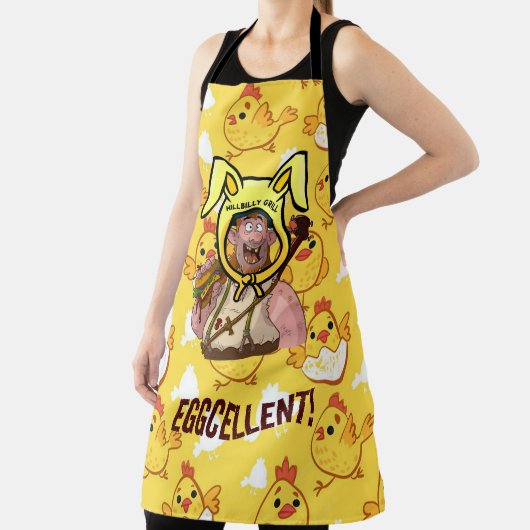 Cool HillBilly Grill Easter Denmark Schort! Schort (Insitu)