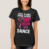 Cool Hip Hop Art voor Vrouwen Tiener Meisjes Hipho T-shirt