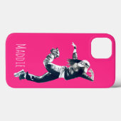 Cool hip hop dancer art. Case-Mate iPhone case (Achterkant (horizontaal))