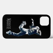 Cool hip hop dancer art Hoesje-Mate iPhone case (Achterkant (horizontaal))