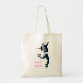 Cool hip hop dancer art. tote bag (Voorkant)