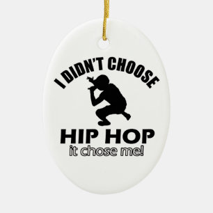 Cool Hip Hop design Keramisch Ornament