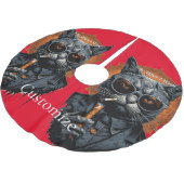 Cool Hip Kat Thunder_Cove Kerstboom Rok (Gekanteld)