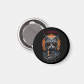 Cool Hip Kat Thunder_Cove Magneet (Voorkant / Achterkant)