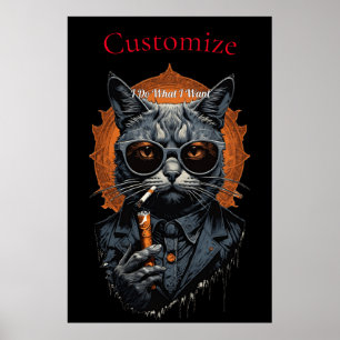 Cool Hip Kat Thunder_Cove Poster