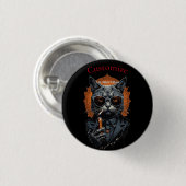 Cool Hip Kat Thunder_Cove Ronde Button 3,2 Cm (Voorkant /achterkant)