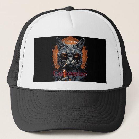 Cool Hip Kat Thunder_Cove Trucker Pet (Voorkant)