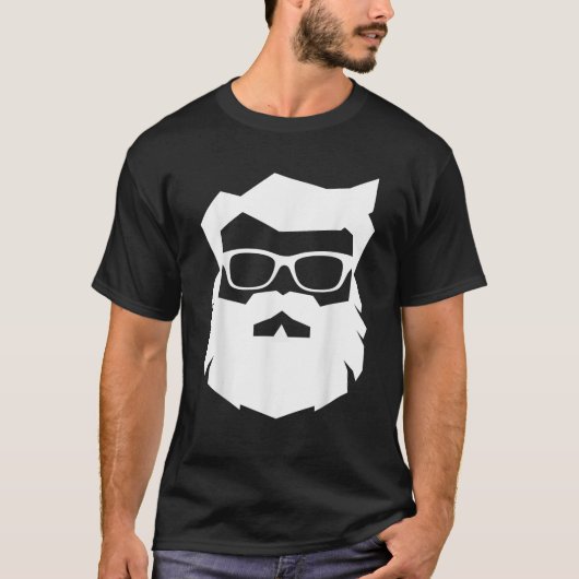 Cool Hip SANTA CLAUS Hipster Koelste zonnebril T-shirt (Voorkant)