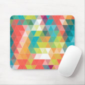 Cool Hipster Patroon Muismat (Met muis)