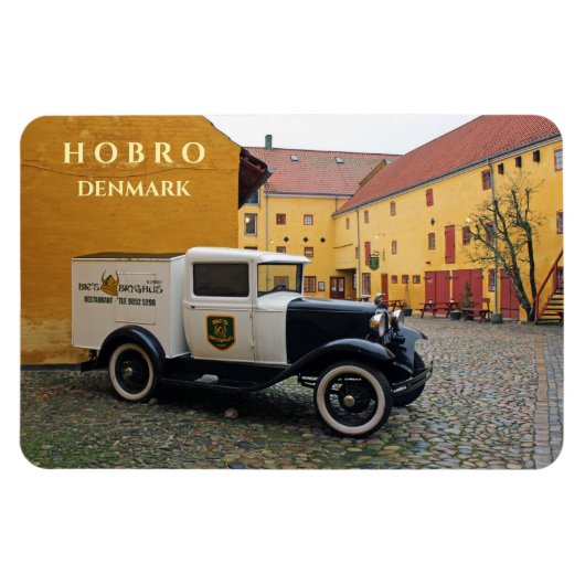 Cool Hobro, Denemarken Flexible Magnet! Magneet (Horizontaal)