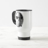 Cool Hockey Goalie Reisbeker (Voorkant links)