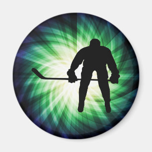 Cool Hockey Player Magneet