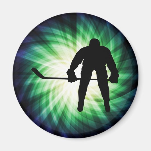 Cool Hockey Player Magneet (Voorkant)