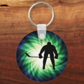 Cool Hockey Player Sleutelhanger (Voorkant)