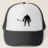 Cool Hockey Player Trucker Pet (Voorkant)