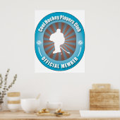 Cool Hockey Players Club Poster (Keuken)