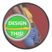 COOL! Hockey Puck - Regelgrootte - Aangepast (Voorkant)