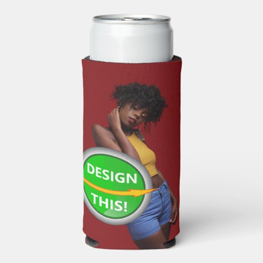 COOL! Hoge Koelbox - Foam - Aanpassen Seltzer Blikjeskoeler (Seltzer Voorkant)