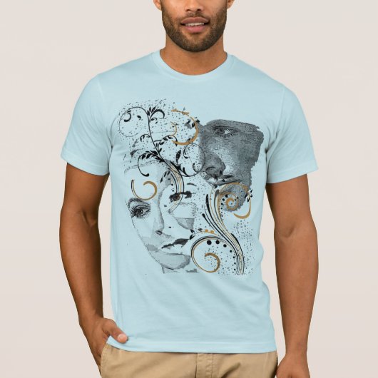 Cool Hollywood Star Vector T-shirt (Voorkant)