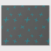 Cool Holo Cryptocurrency Sign Patroon Cadeaupapier (Vlak)