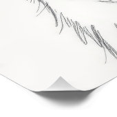 Cool hond met zonnebril perfect poster (Hoek)