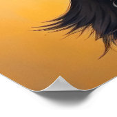 Cool hond met zonnebril poster (Hoek)