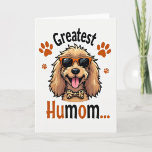 Cool Hond Moeder Gelukkige Dag Kaart