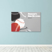 COOL HONKBAL Sign-In Canvas Board (Insitu (Houten vloer))