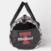 Cool Honkbal sport liefhebbers toevoegen monogram Plunjezak (Rechts)