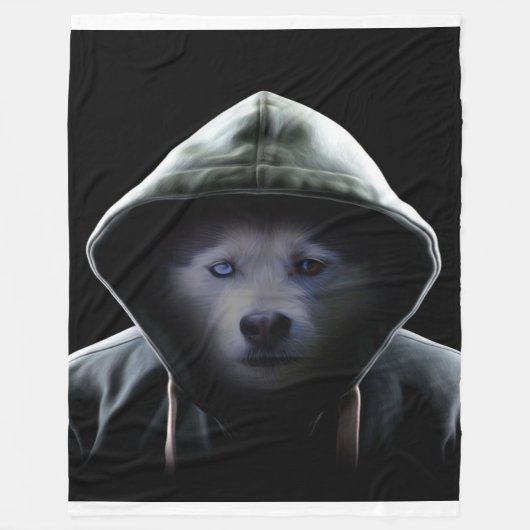 Cool Hoodie Husky Lovers | Funny Gifts Husky Owner Fleece Deken (Voorkant)