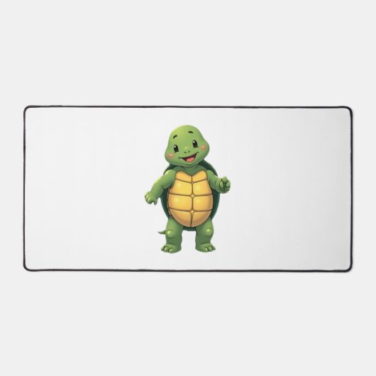 Cool Hoofdloze Turtle Halloween Kostuum _ Grappig Bureaumat (Voorkant)