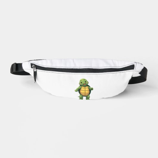 Cool Hoofdloze Turtle Halloween Kostuum _ Grappig Heuptasje (Voorkant)