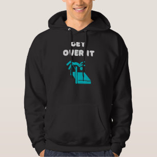 Cool hoogspringen vrouwen sport quote hoogspringer hoodie